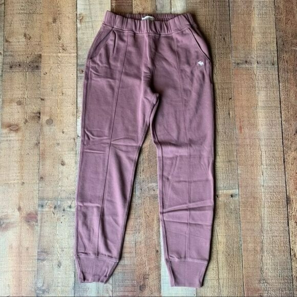 Abercrombie and Fitch mauve pink soft jogger sweat pants - S - Picture 8 of 9
